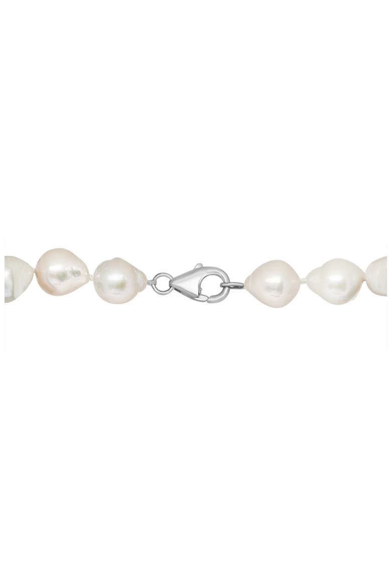 Freshwater Pearl Strand Necklace, Alternate, color, WHITE GOLD