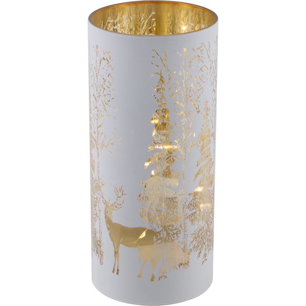 Northlight Led Lighted Deer In White