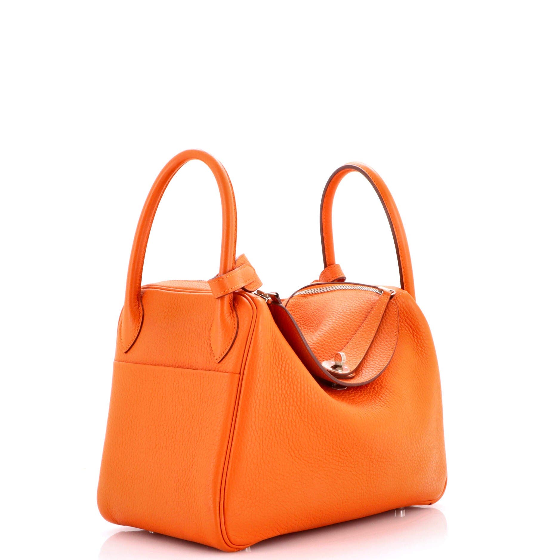 Pre-Owned Hermes Lindy Bag Clemence 30, Alternate, color, Feu