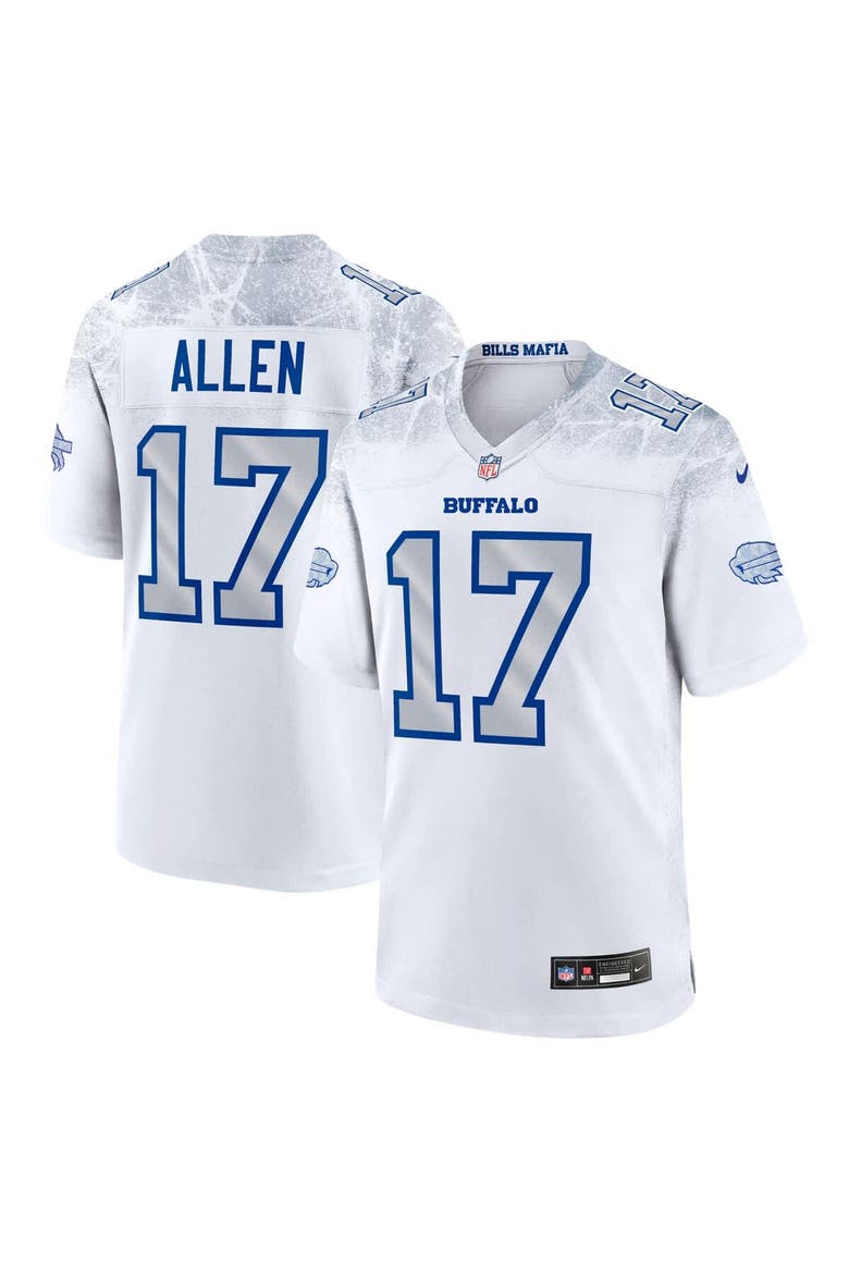Men's Nike Josh Allen White Buffalo Bills 2025 Rivalries Collection Game Jersey, Main, color, White