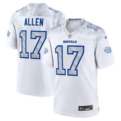 Men's Nike Josh Allen White Buffalo Bills 2025 Rivalries Collection Game Jersey