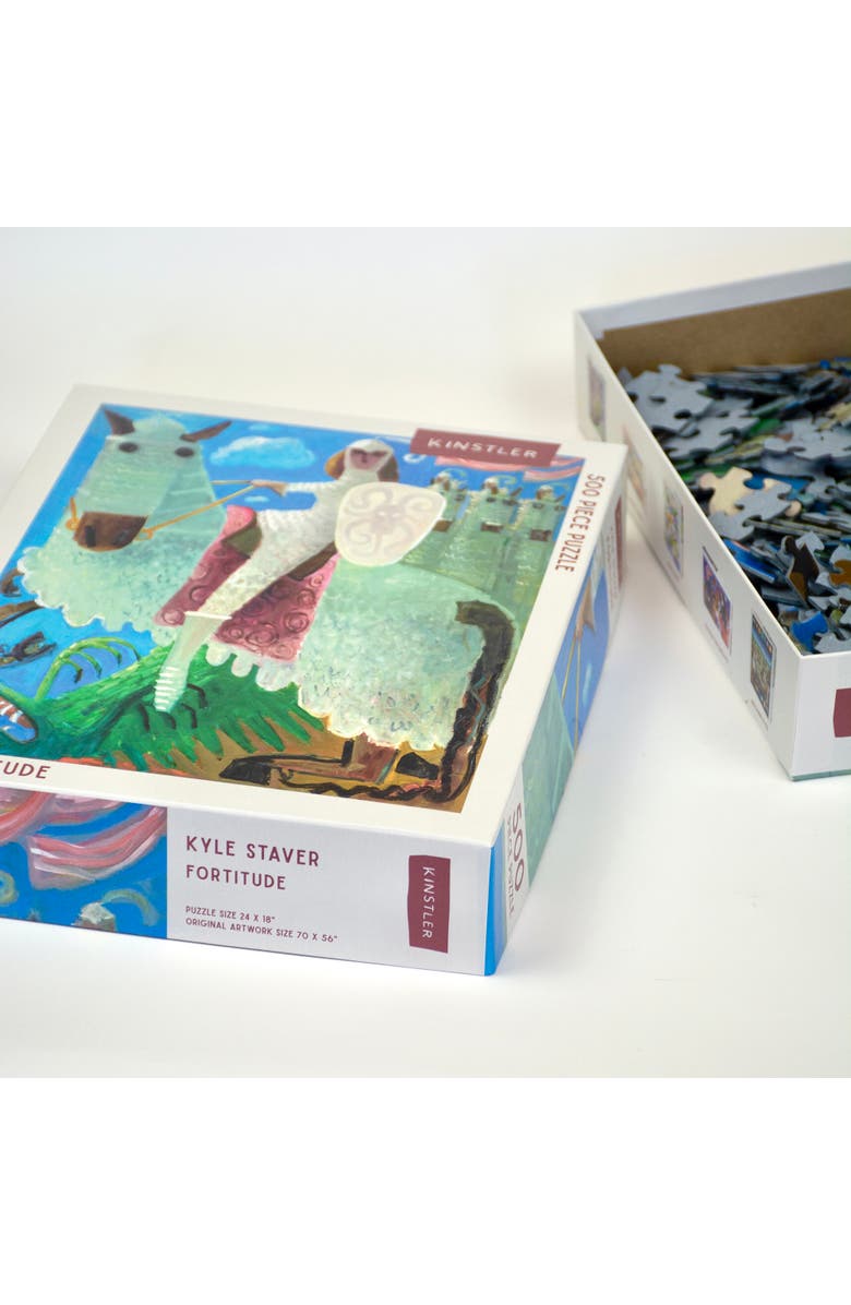 Kinstler Fortitude 500 Piece Jigsaw Puzzle, Alternate, color, Multicolored