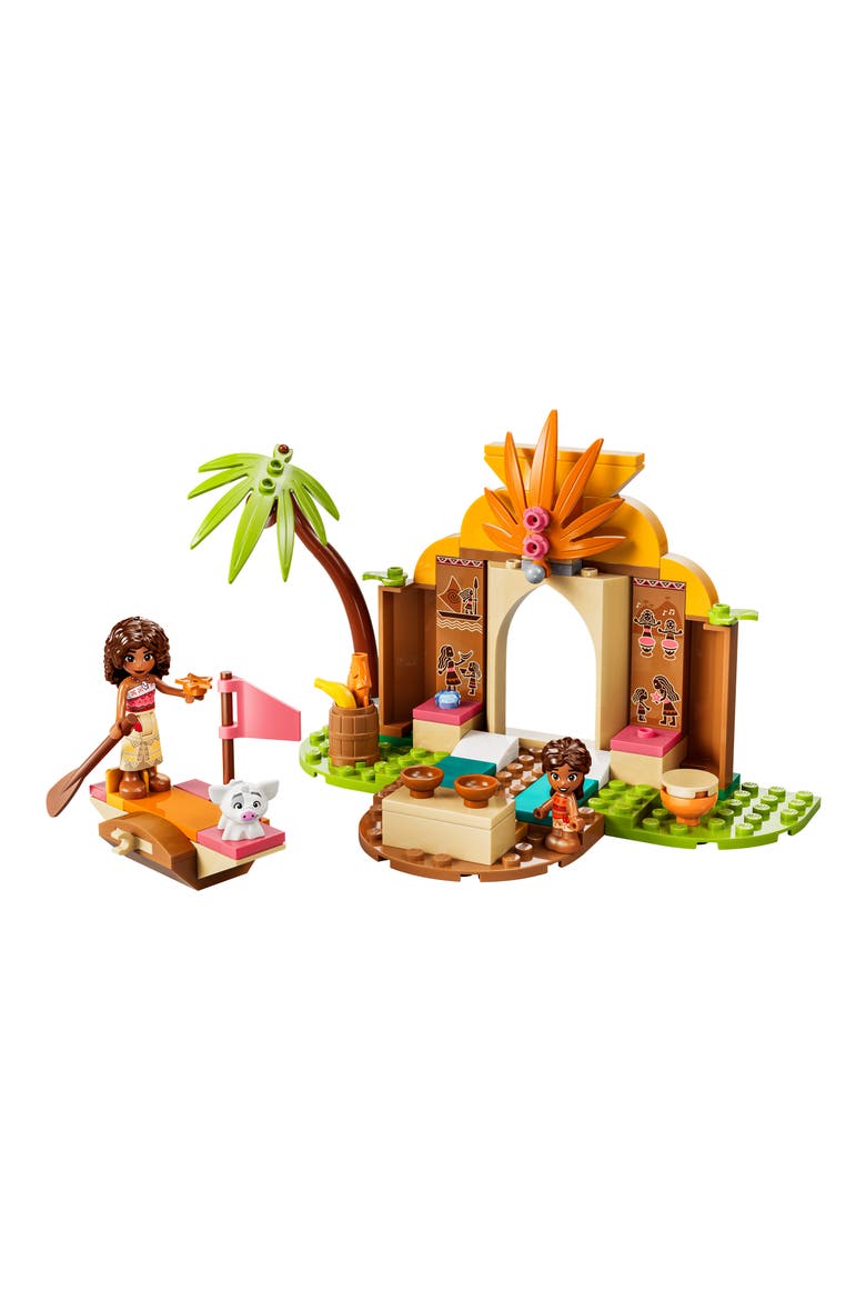 Disney Moana Village House & Boat LEGO Kit 43282, Alternate, color, MULTI
