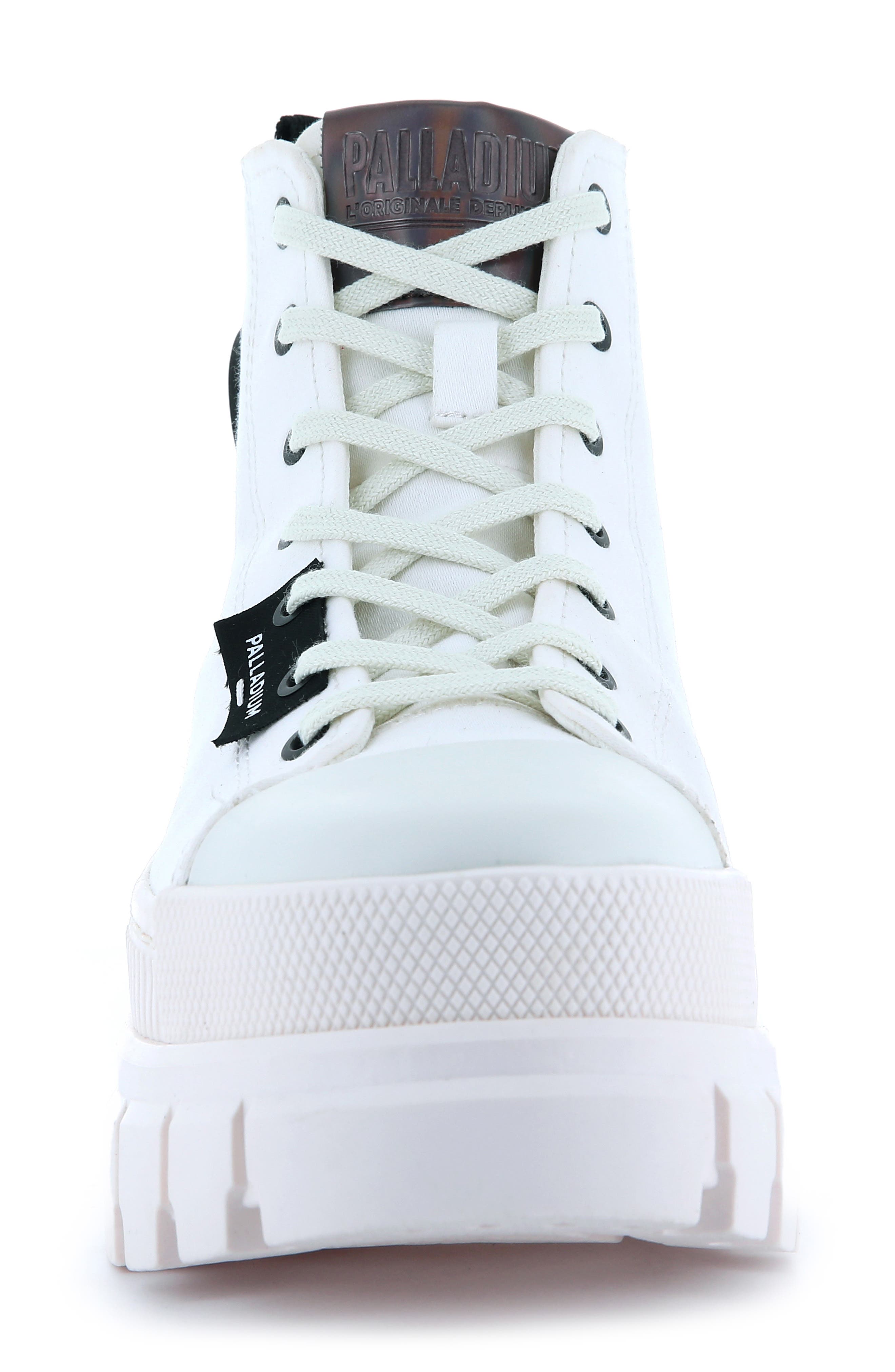 Palladium Revolt Platform Sneaker, Alternate, color, Star White / Marshmallow