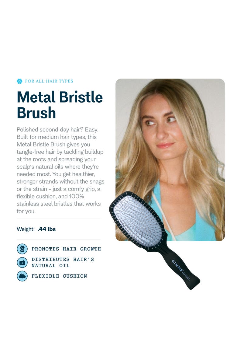 Gimme Beauty Metal Bristle Brush, Alternate, color, 