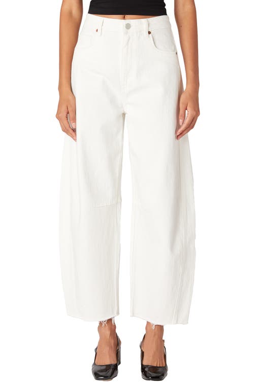 BLANKNYC BLANKNYC THE BARREL RAW HEM ANKLE JEANS