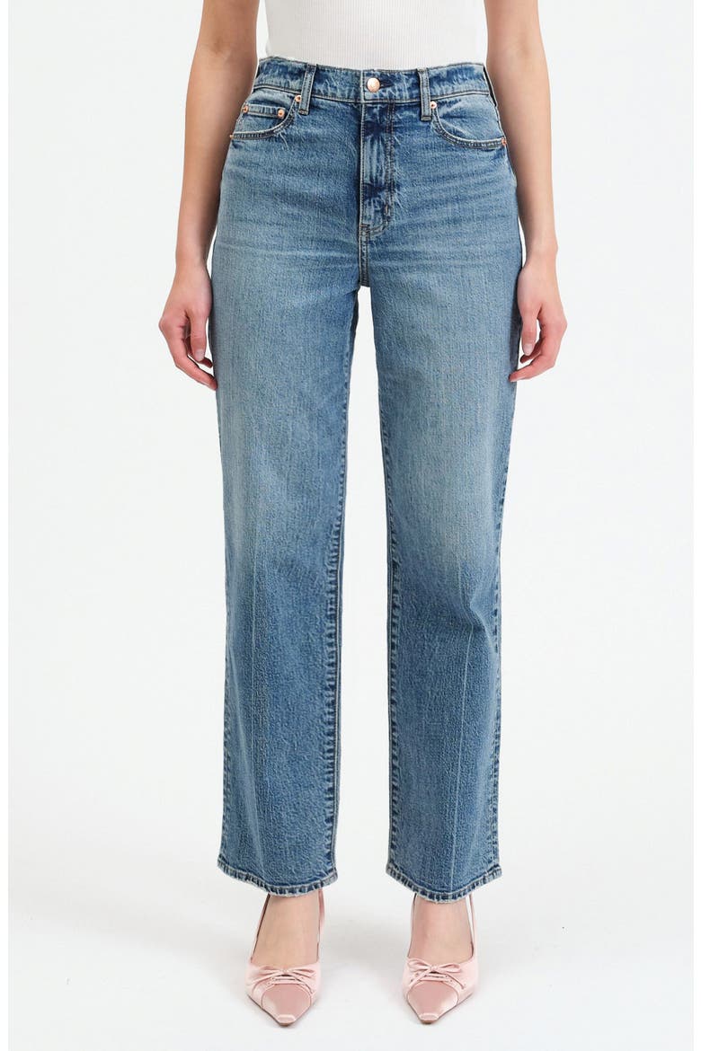 Sundaze High Waist Dad Jeans, Main, color, BROOKLYN