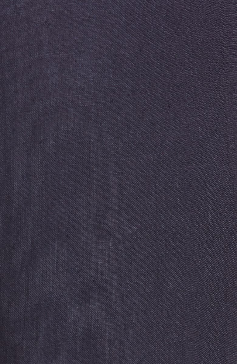 Mansur Gavriel Linen Straight Leg Ankle Pants, Alternate, color, 