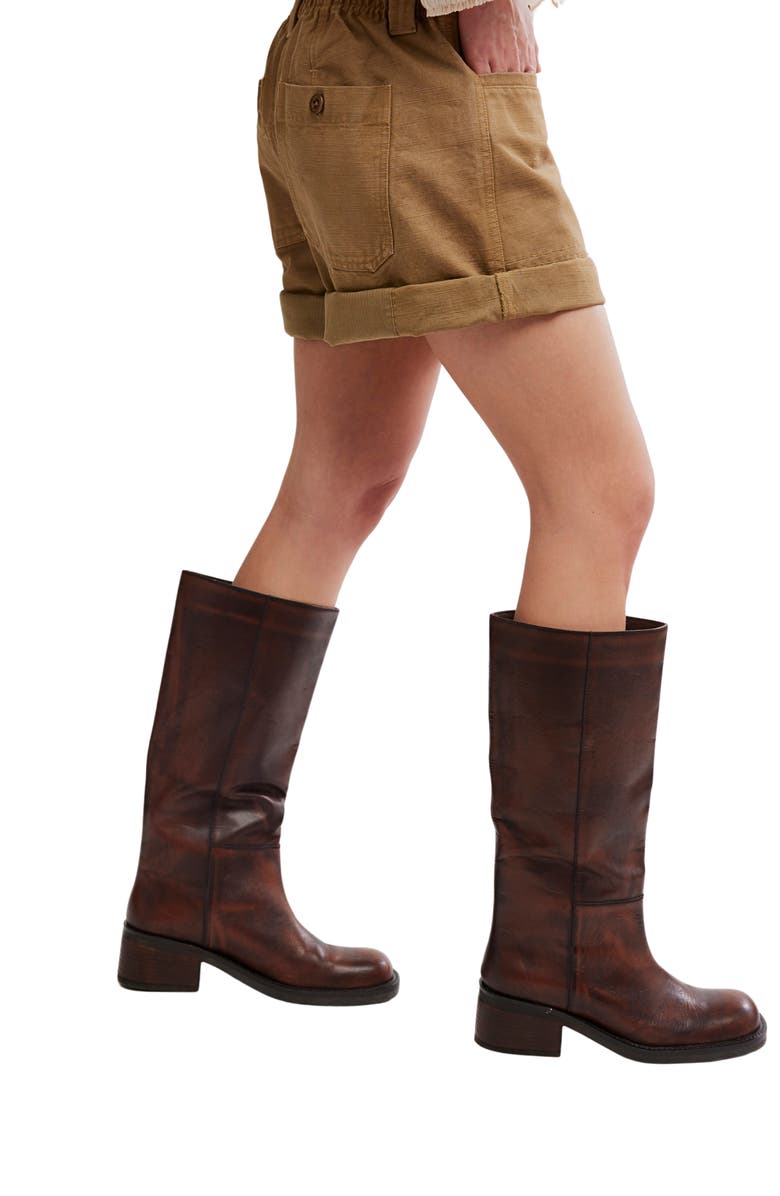 Free People Sakura Cuffed Chino Shorts, Alternate, color, 