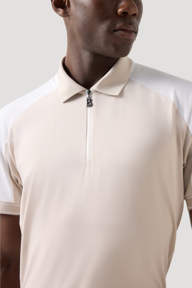 Fabius Functional Short-Sleeved Top, Alternate, color, Sand/white