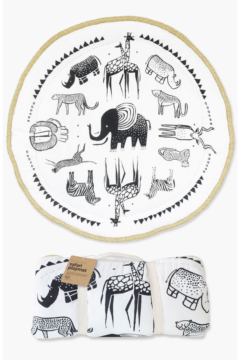 Safari Themed Playmat and Soft Block Bundle, Alternate, color, Safari