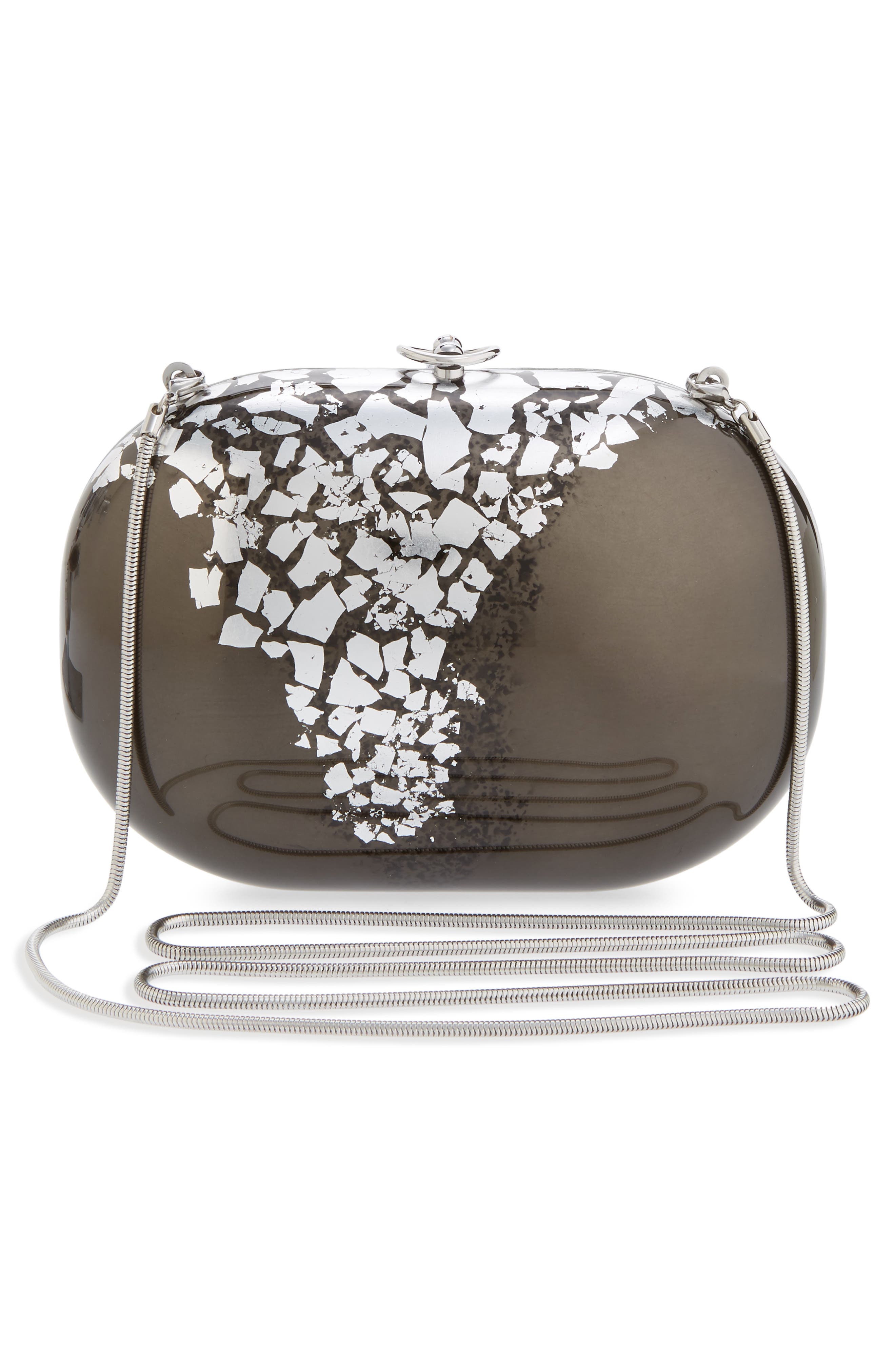 Jeffrey Levinson Elina Precious Metals Clutch, Alternate, color, 