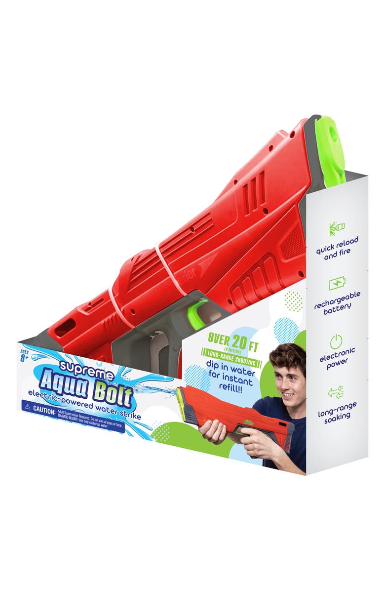 SNUGGIE Supreme Aqua Bolt Electric Powered Water Strike, Alternate, color, Blue