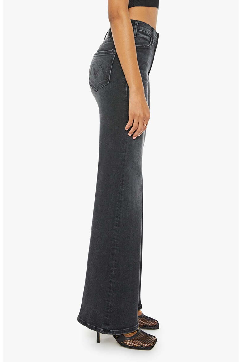 The Hustler Roller Sneaker Flare Leg Jeans, Alternate, color, NOT TODAY SATAN