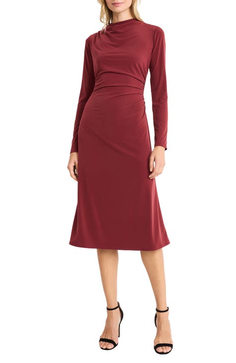 Nordstrom rack burgundy dress hotsell