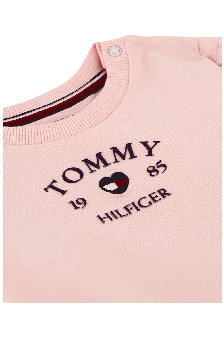 Heart Logo 2-Piece French Terry Set, Alternate, color, PINK