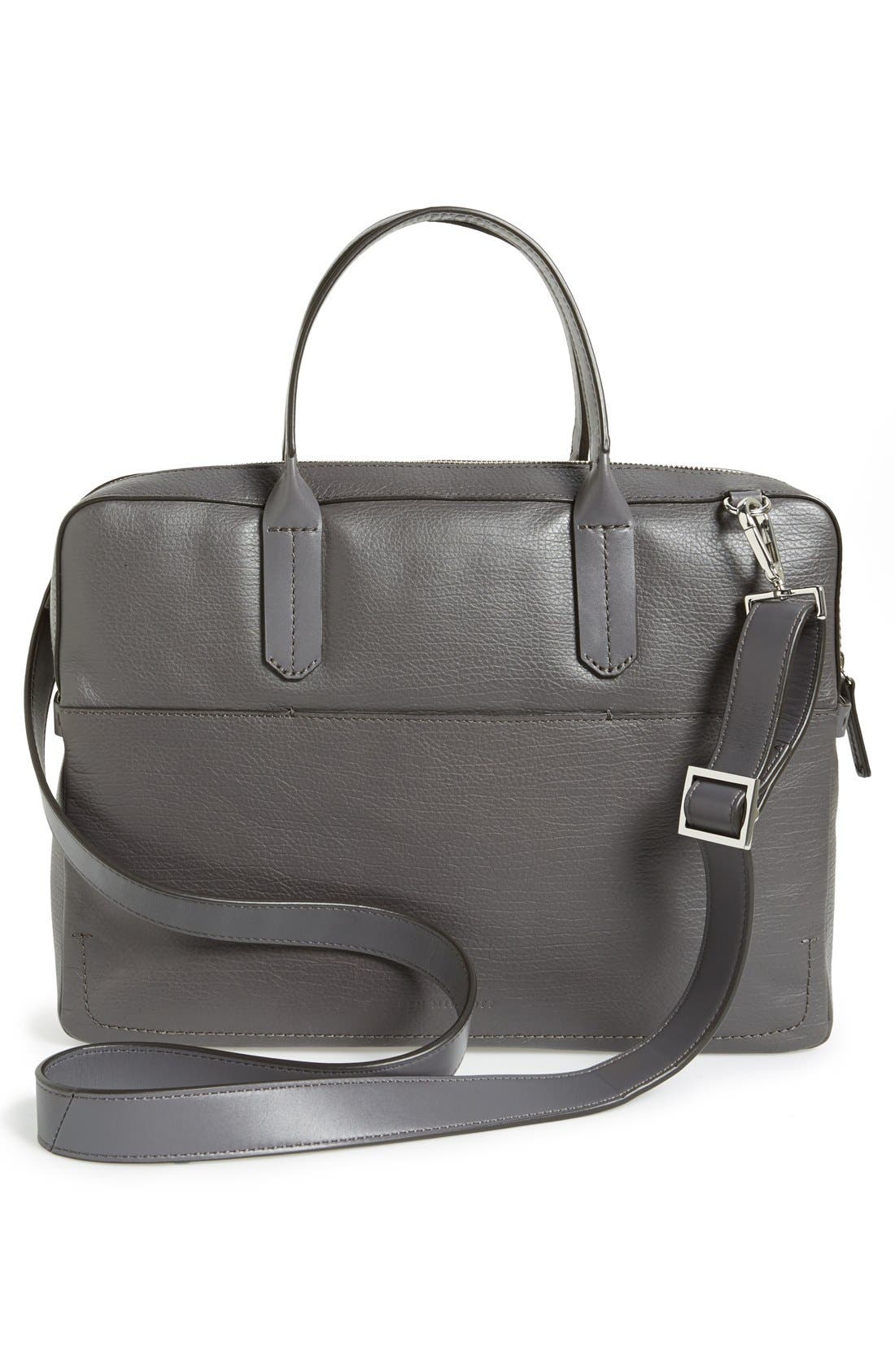 Ben Minkoff 'Fulton' Briefcase, Alternate, color, NEW GREY