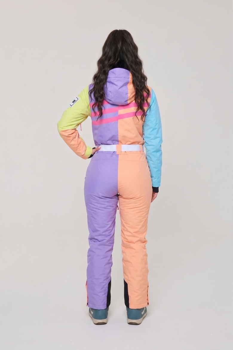 So Fetch 2.0 Shaped Women's Ski Suit, Alternate, color, Pastel purple