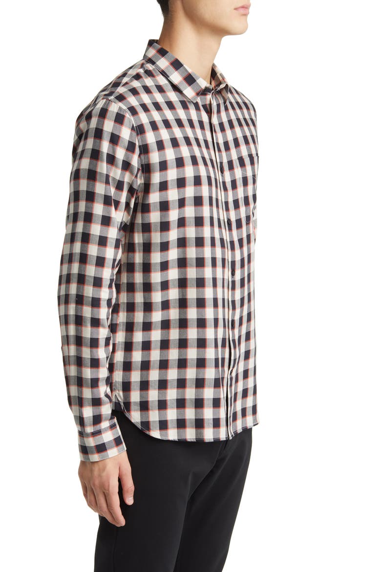 Ojai Classic Fit Plaid Button-Up Shirt, Alternate, color, STONE BEACH/ COASTAL