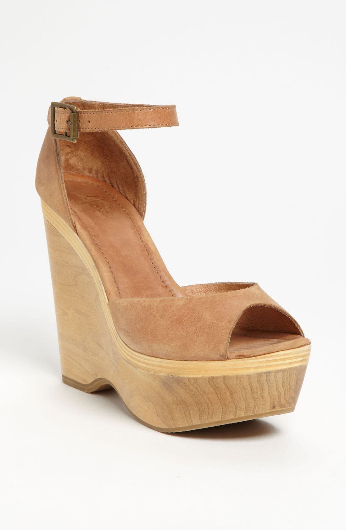 'Blair' Wedge Sandal, Main, color, NATURAL