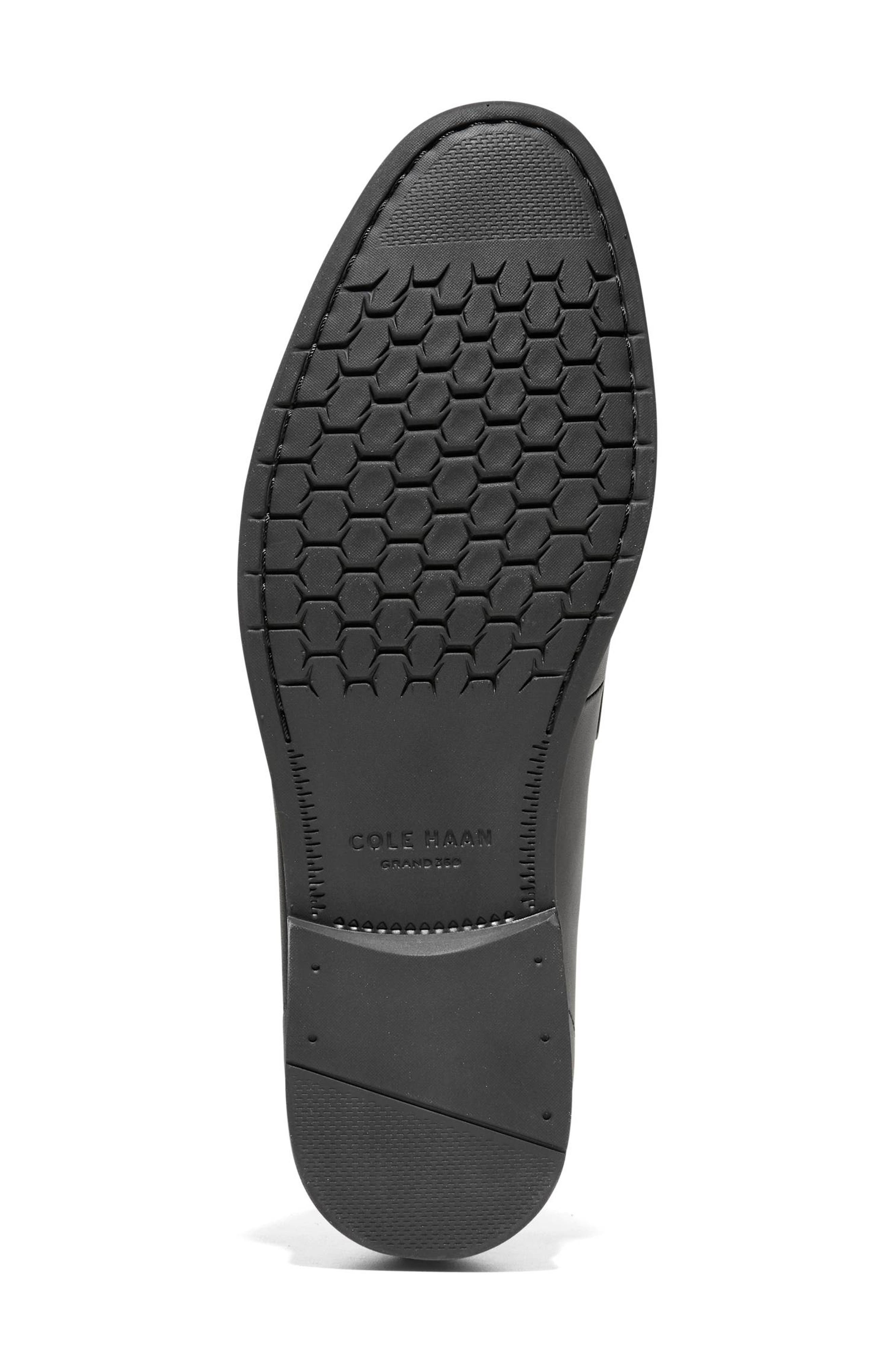 Cole Haan Lewis Grand Bit Loafer, Alternate, color, Black / Black