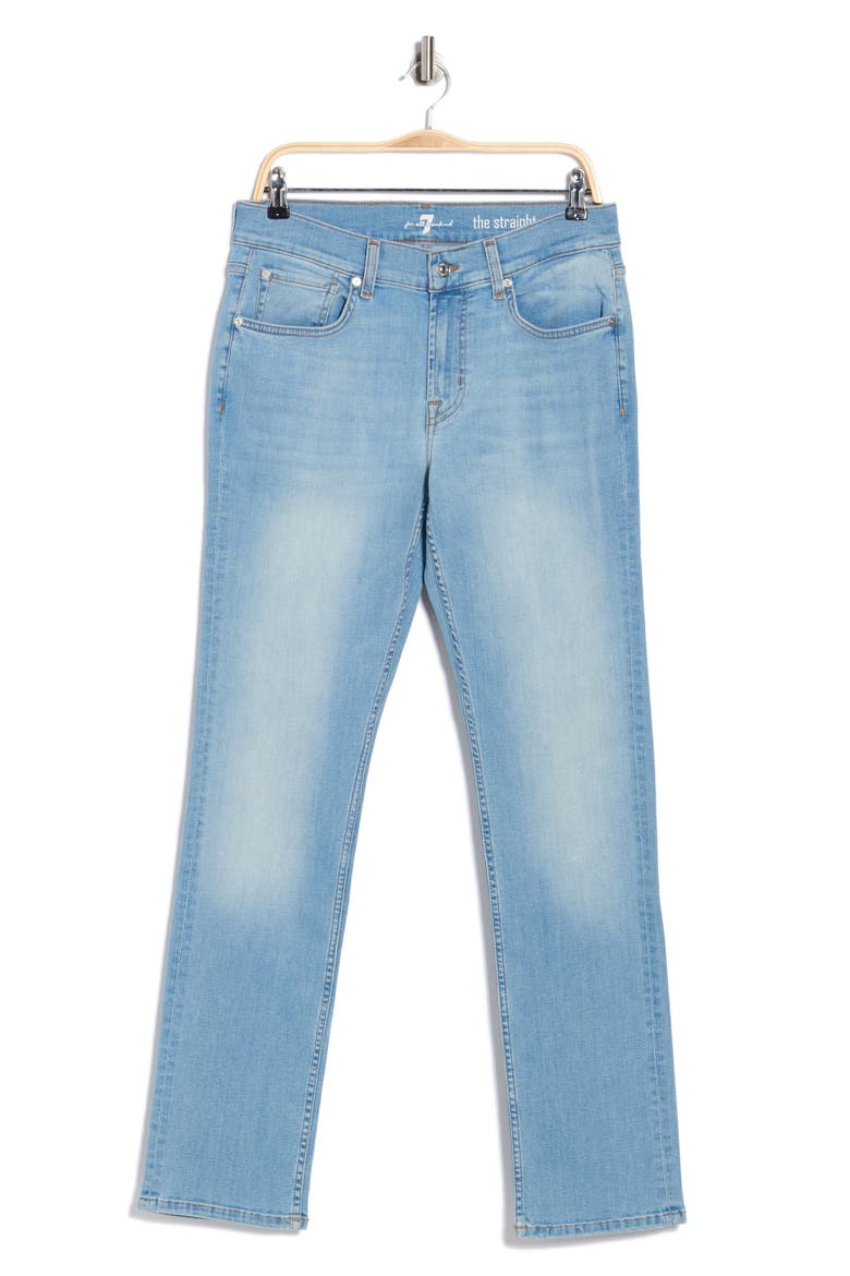 Relaxed Straight Leg Jeans, Alternate, color, PIQUA