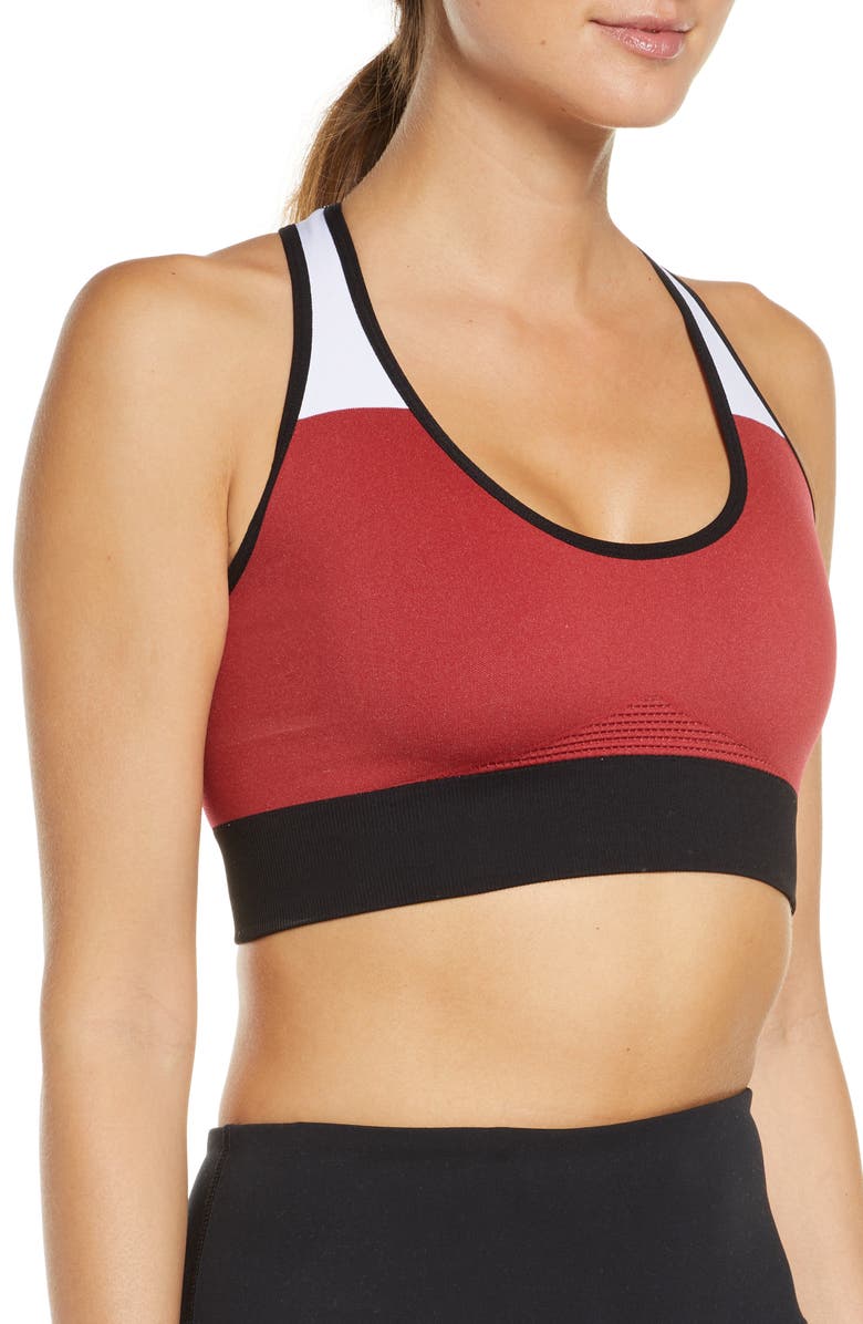 Zella Body Colorblock Sports Bra, Alternate, color,