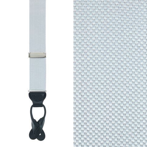Hudson Nylon Button End Suspenders (Braces)