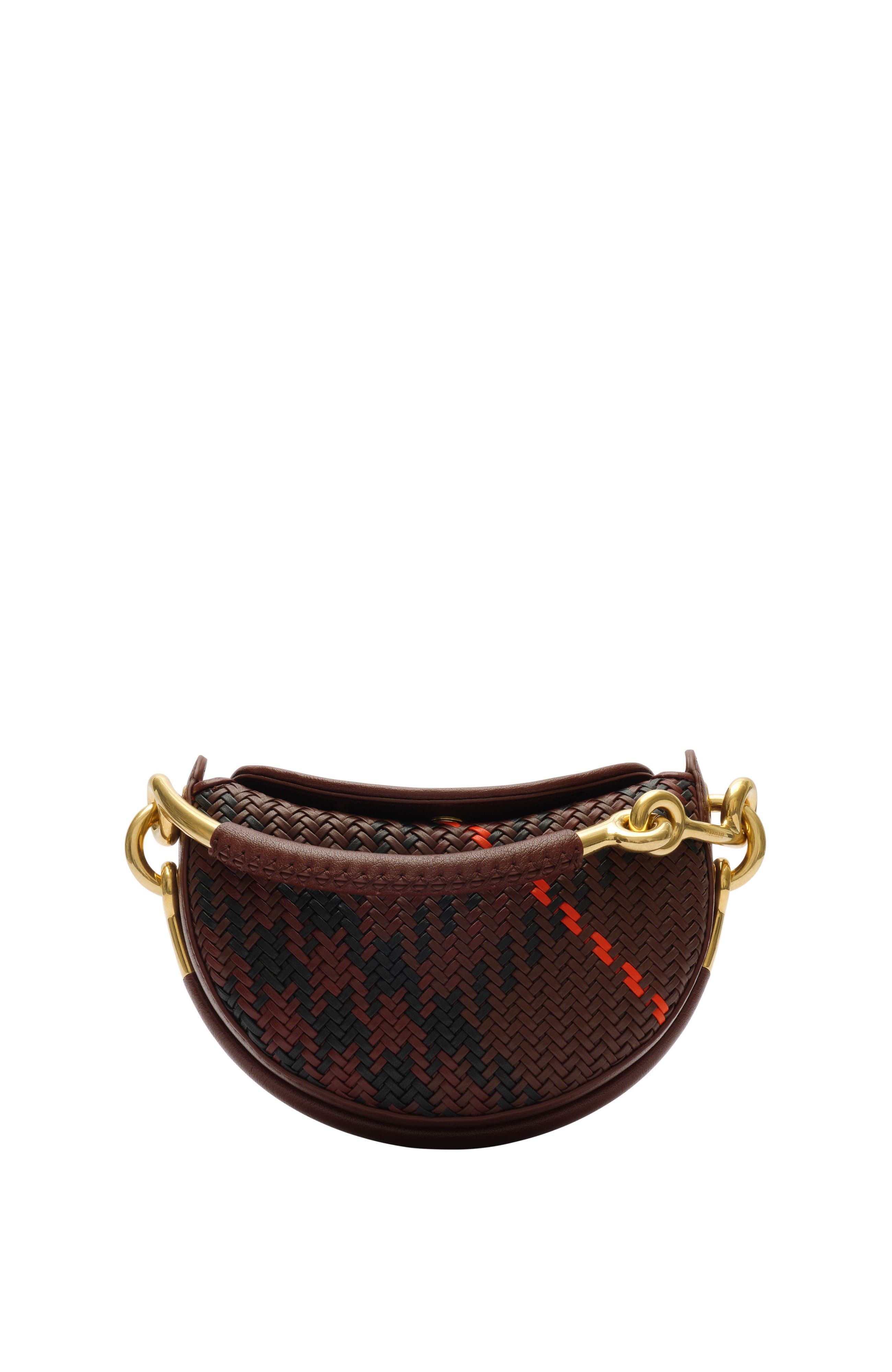 Bridle Clutch, Main, color, Burgundy