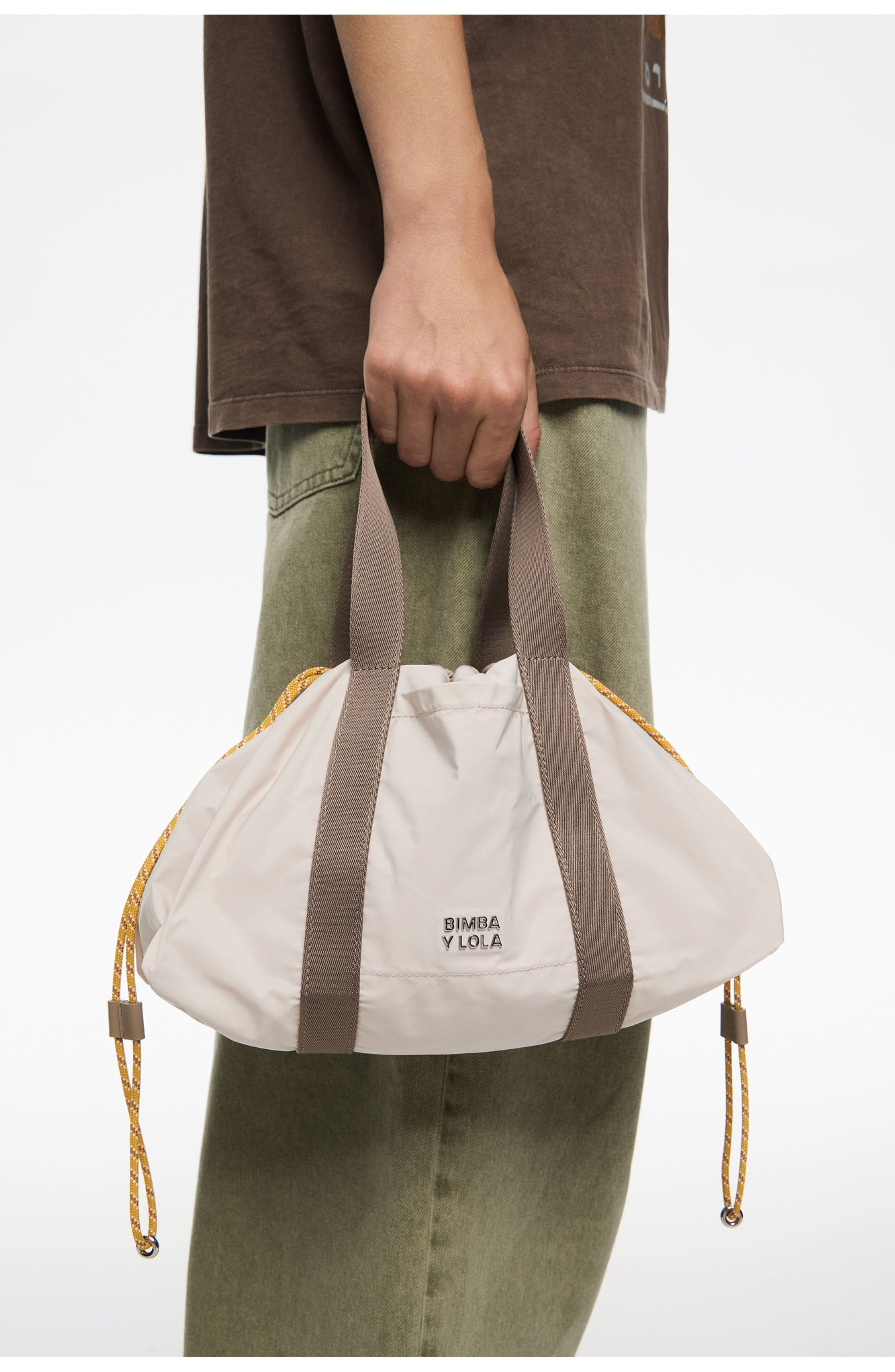 Bimba y Lola Nylon Mini Bag, Alternate, color, 