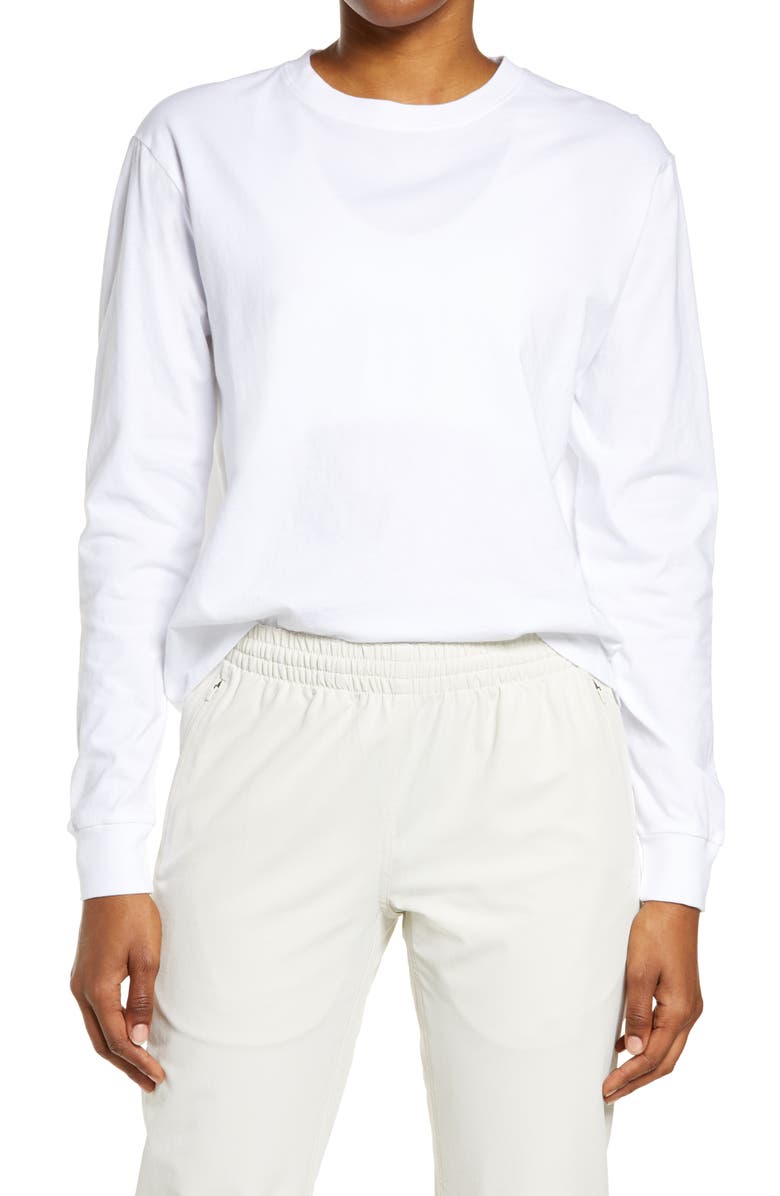 Outdoor Voices Everyday Long Sleeve T-Shirt, Main, color,