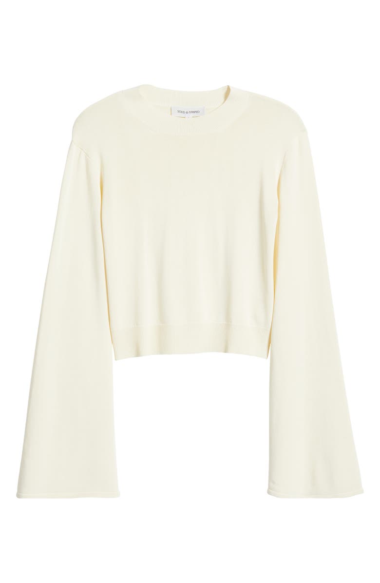 Solid & Striped The Babetta Bell Sleeve Sweater, Alternate, color, 