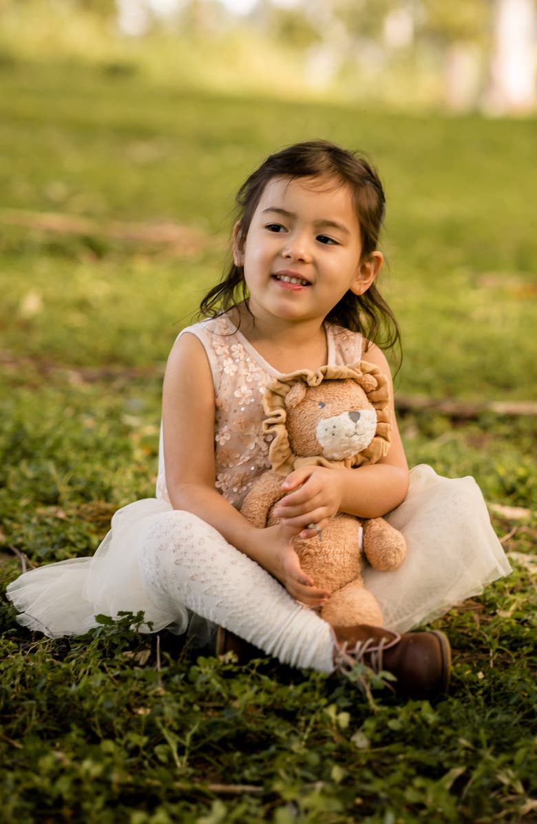 Tikiri Lionel the Lion Organic Cotton Plush Toy, Alternate, color, 