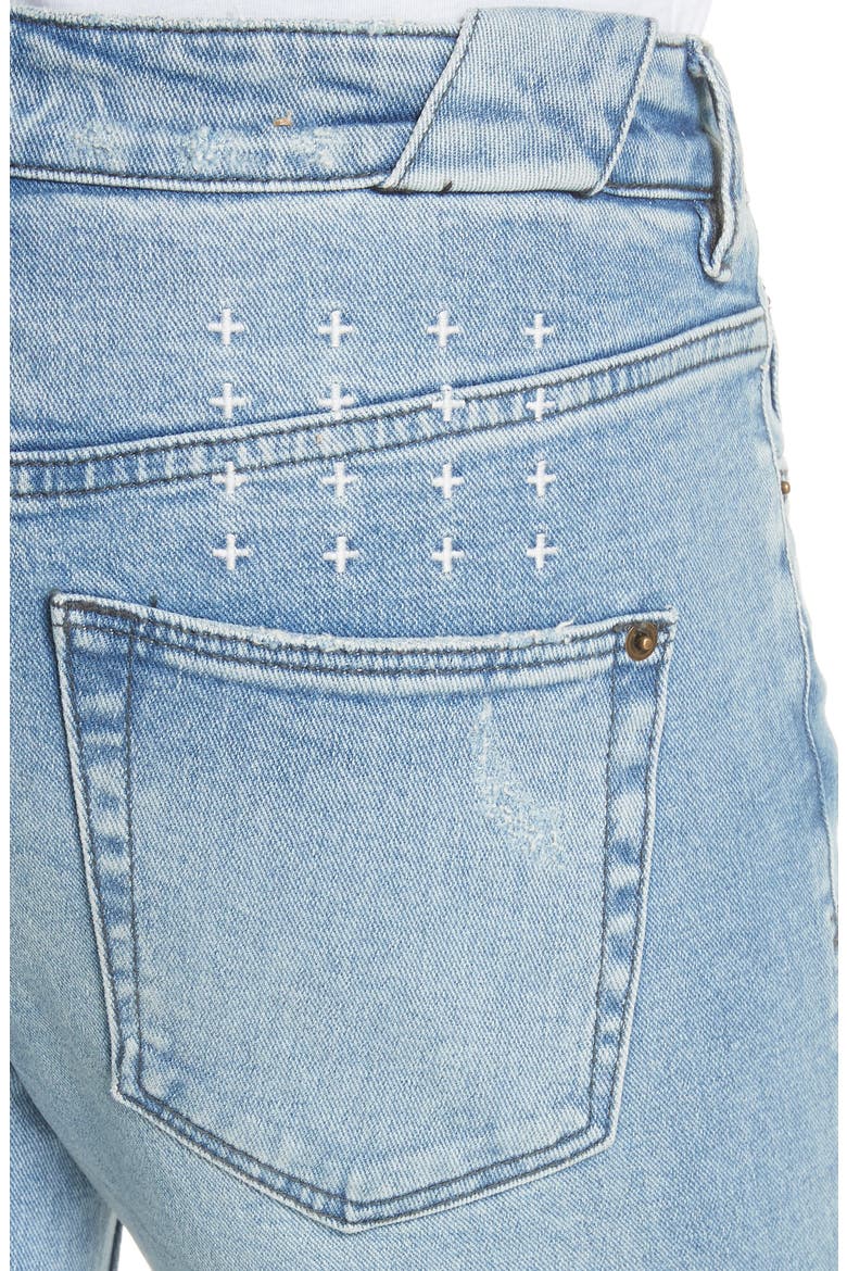 Chitch Philly Jeans, Alternate, color, BLUE