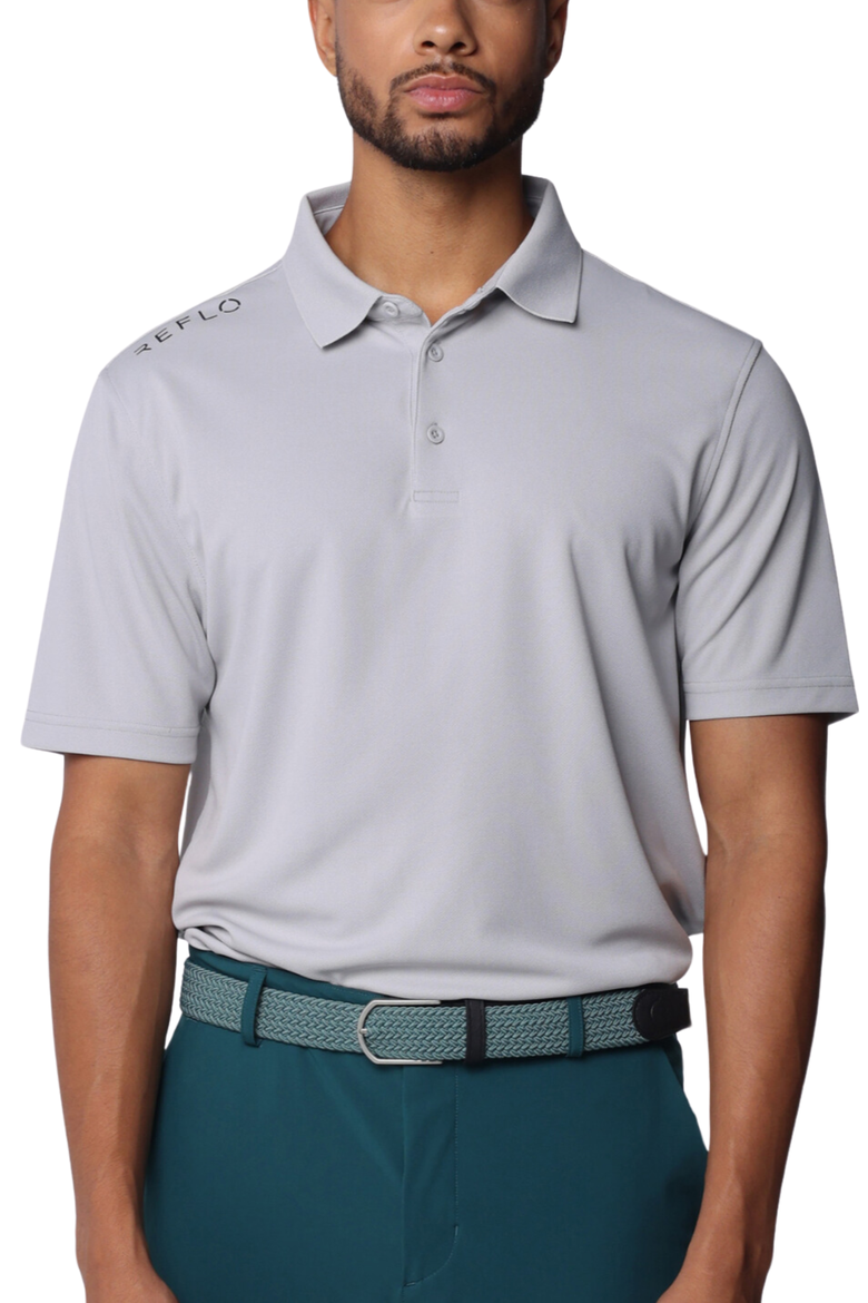 Bohai Performance Polo, Main, color, Rock Grey