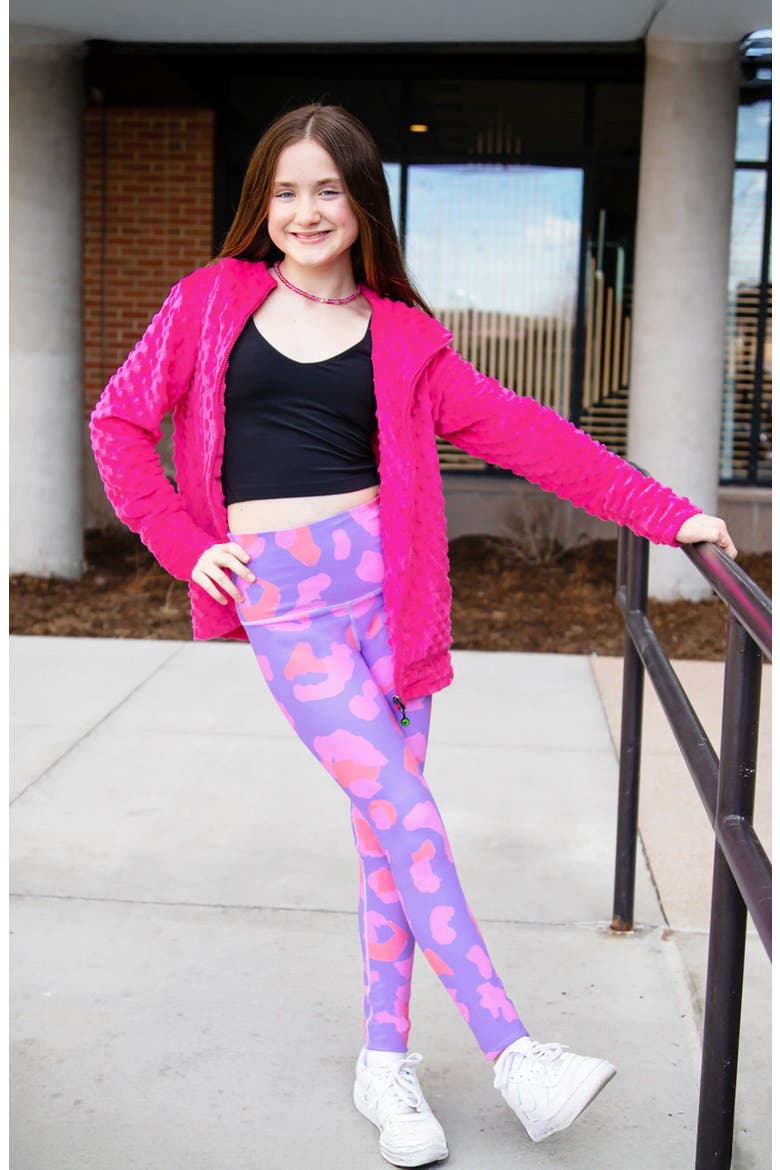 Animal Printed Leggings, Alternate, color, Multicolor