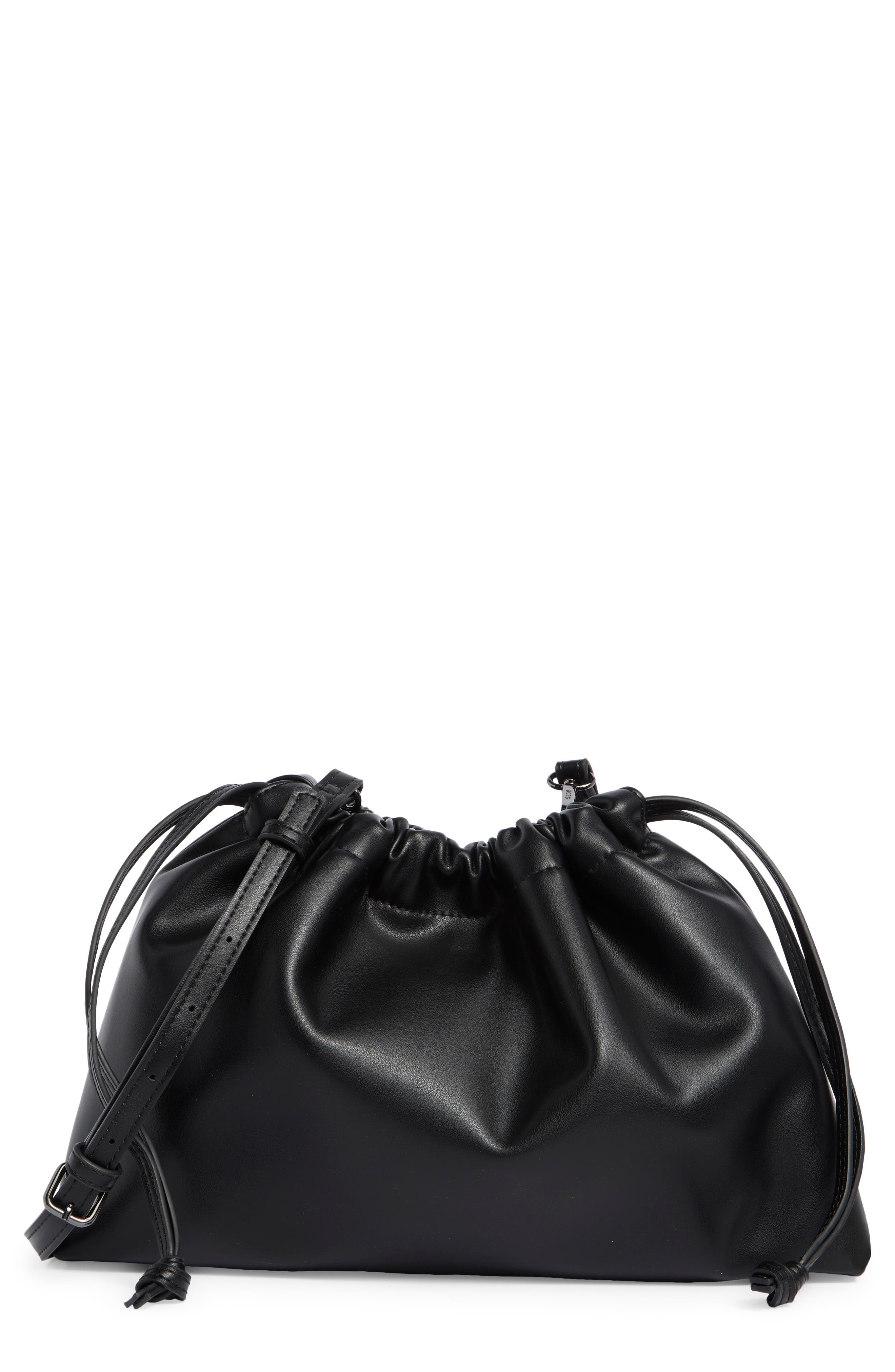 BCBG Drawstring Clutch