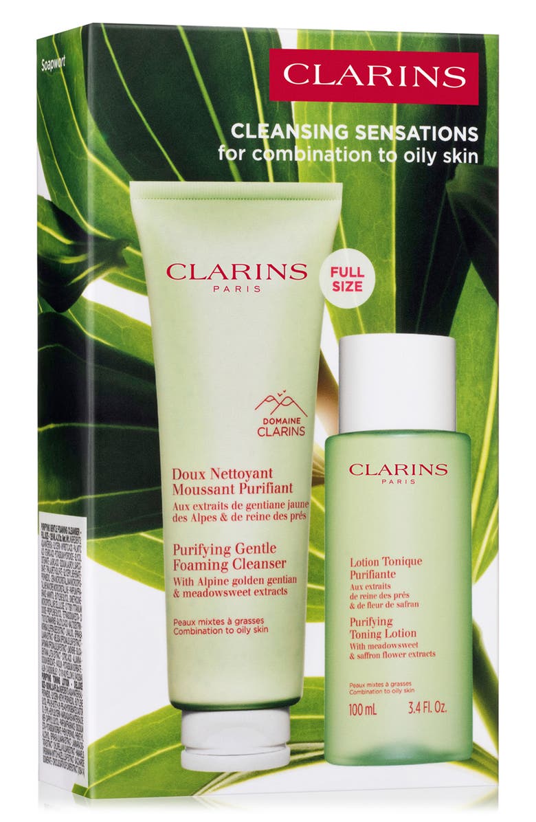 Clarins Purifying & Cleansing Set, Alternate, color,