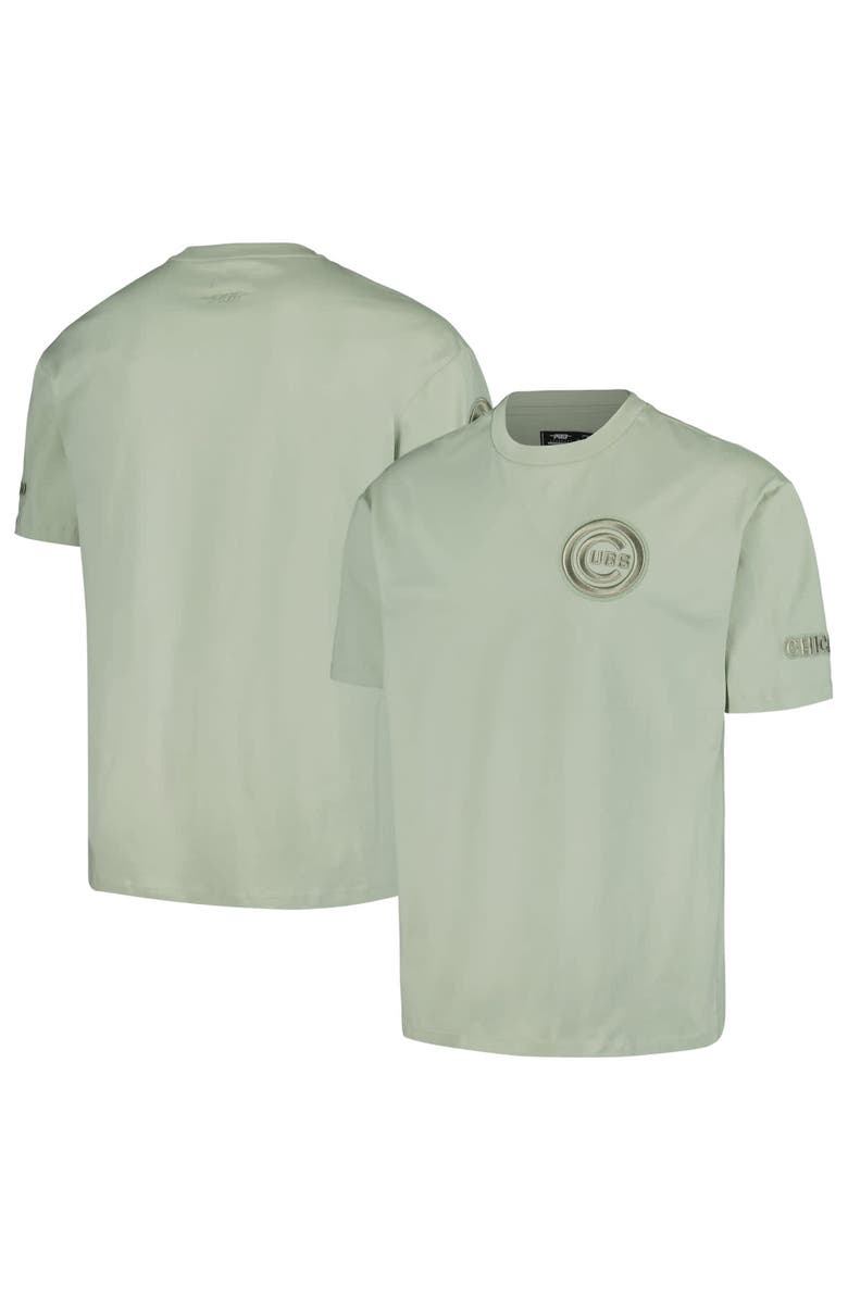 PRO STANDARD Men's Pro Standard Mint Chicago Cubs Neutral CJ Dropped Shoulders T-Shirt, Main, color, Mint