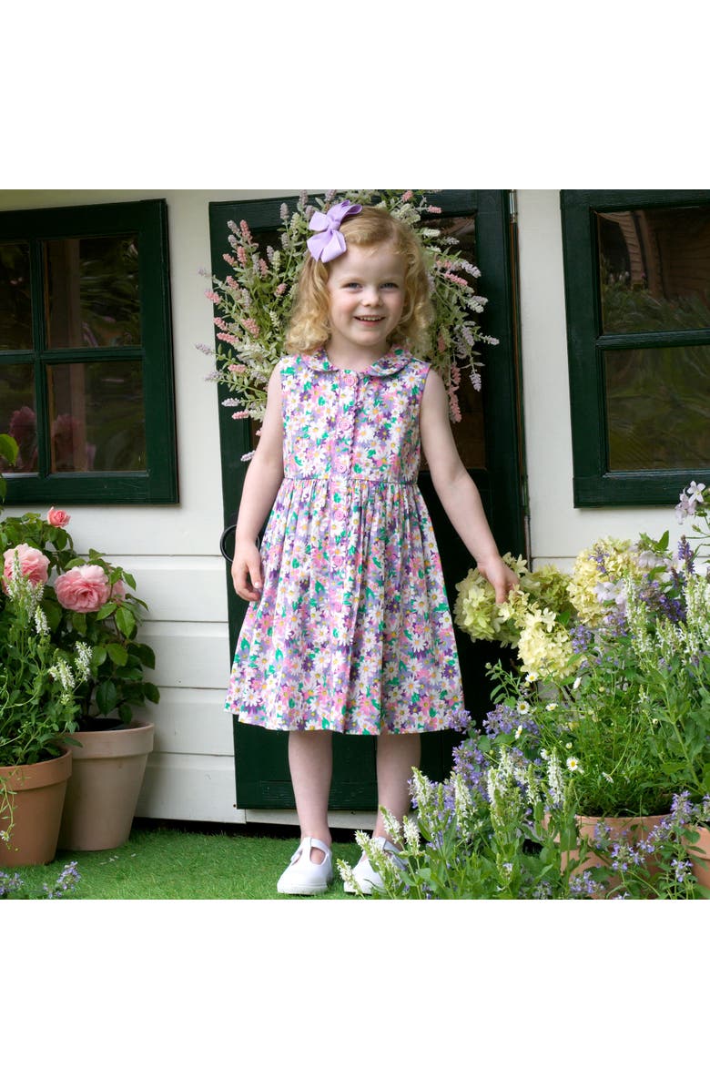 Rachel Riley Aster Sleeveless Button-Front Dress, Alternate, color, 