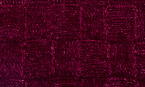 Bcbg Chenille Throw Blanket In Burgundy