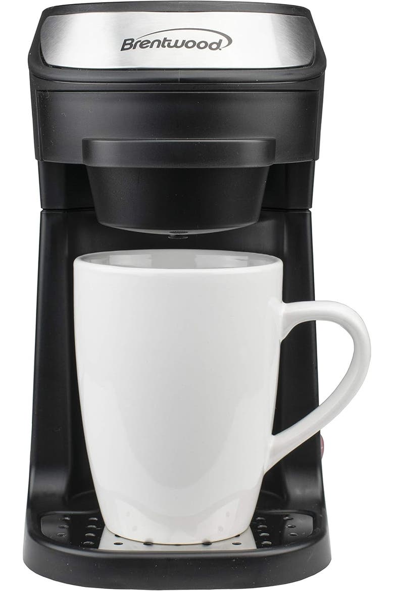 Single Cup Coffee Maker, Alternate, color, BLACK