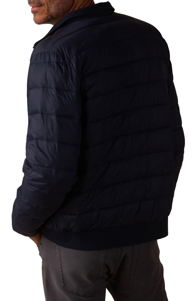 The Normal Brand Sportivo Nylon Puffer Coat, Alternate, color, Normal Navy