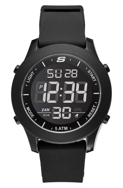 Rosencrans Digital Silicone Strap Watch