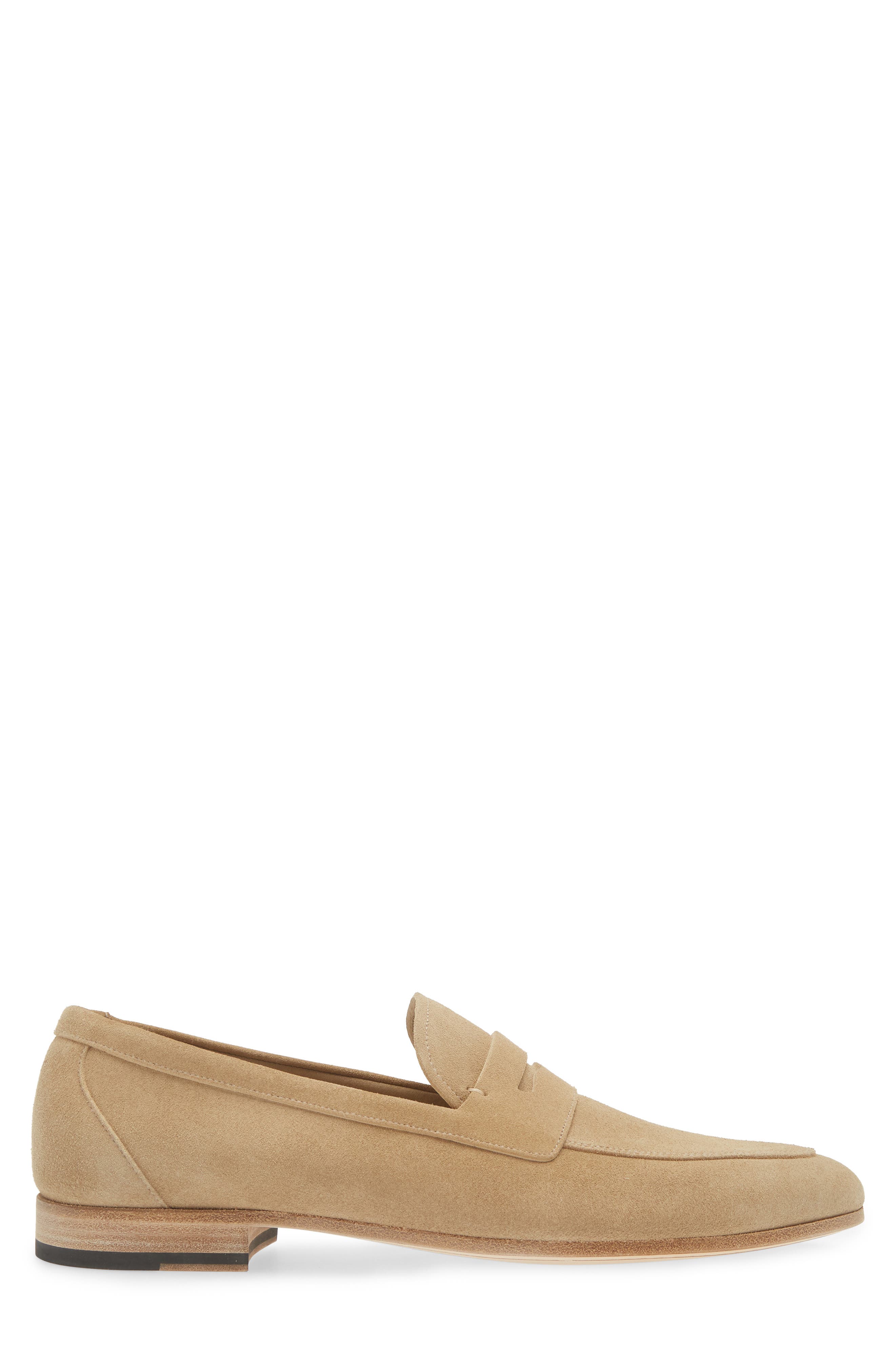 Animation Woogie Apron Toe Loafer, Alternate, color, BEIGE