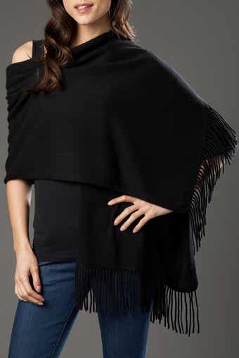 Portolano Solid Cashmere Wrap