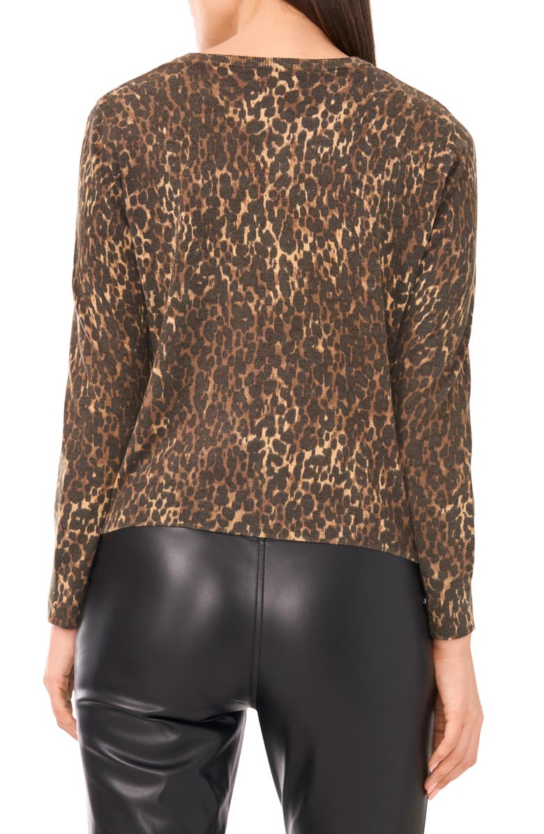 Leopard Print Cardigan
