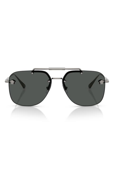 60mm Square Sunglasses