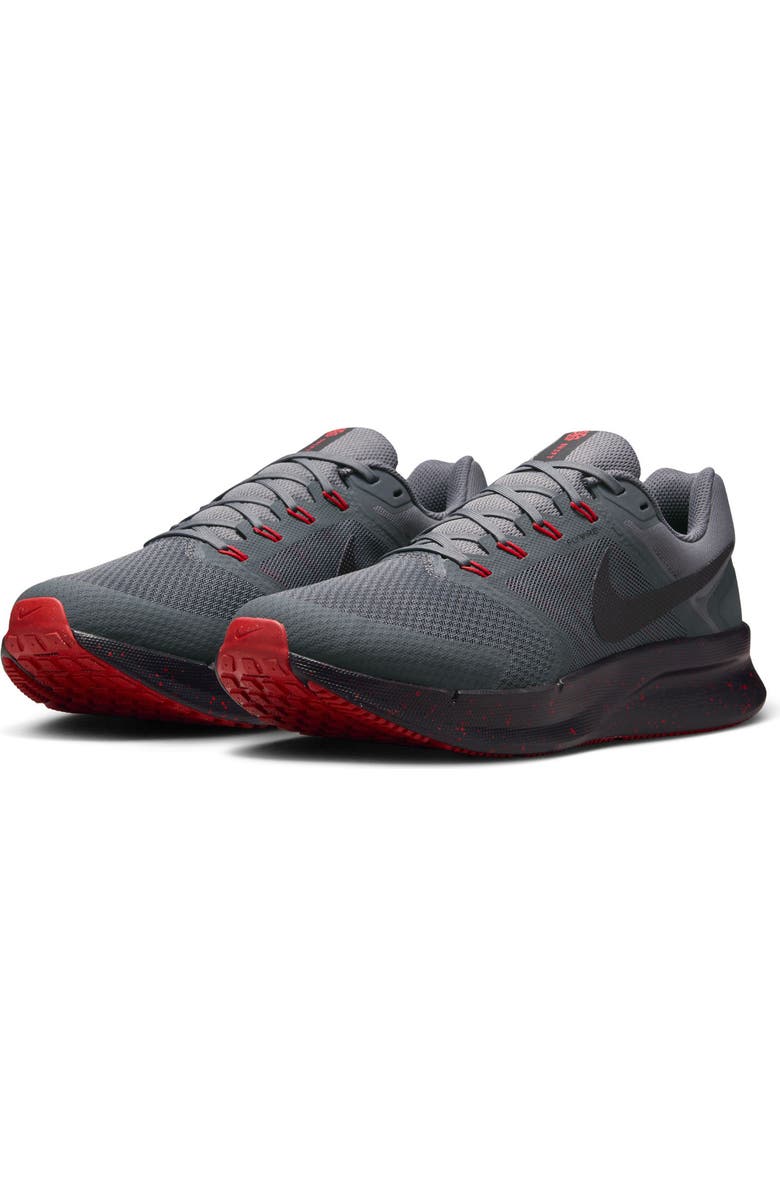 Nike Run Swift 3 Running Shoe, Main, color, Dark Grey/ Black/ Red
