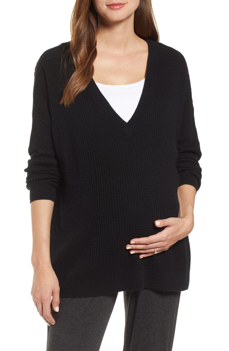 HATCH Easy V-Neck Sweater, Main, color, 